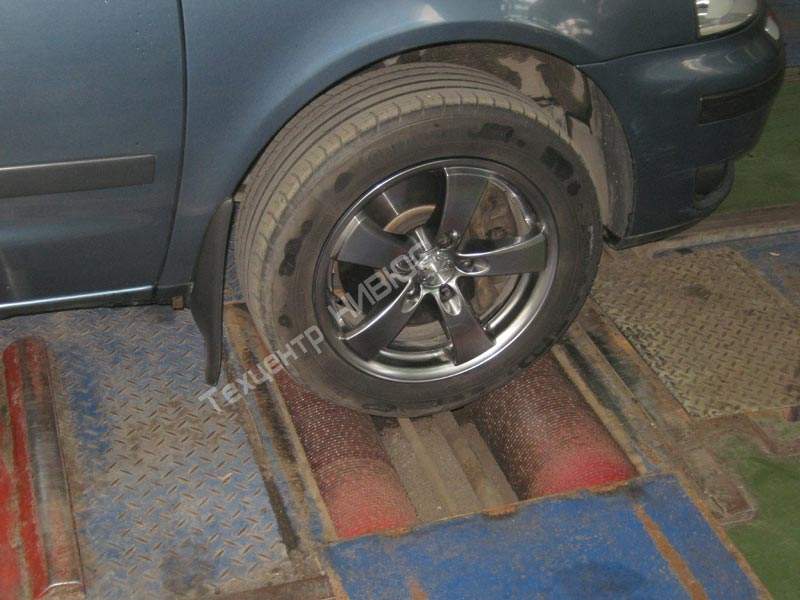 Проверка тормозной системы VW Sharan
